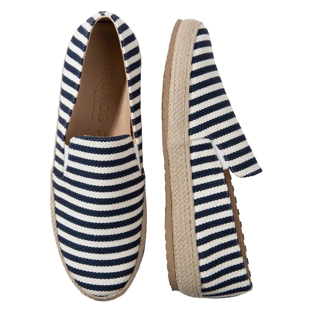 Striped ITALIAN BRUNO Espadrilles